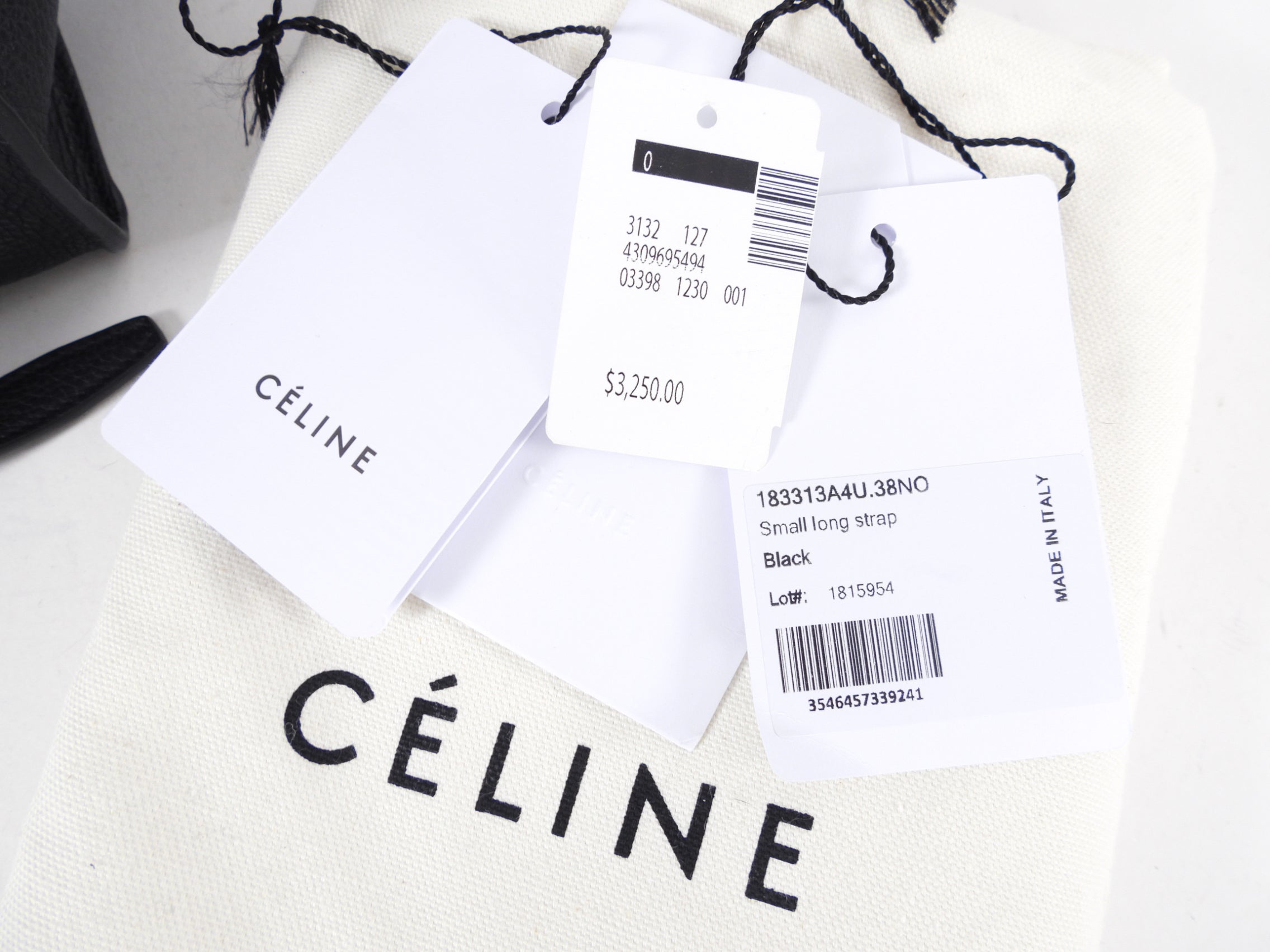 Celine Small Black Leather Tote Bag for Women - Stylish & Spacious Handbag for Work, Travel & Everyday Use