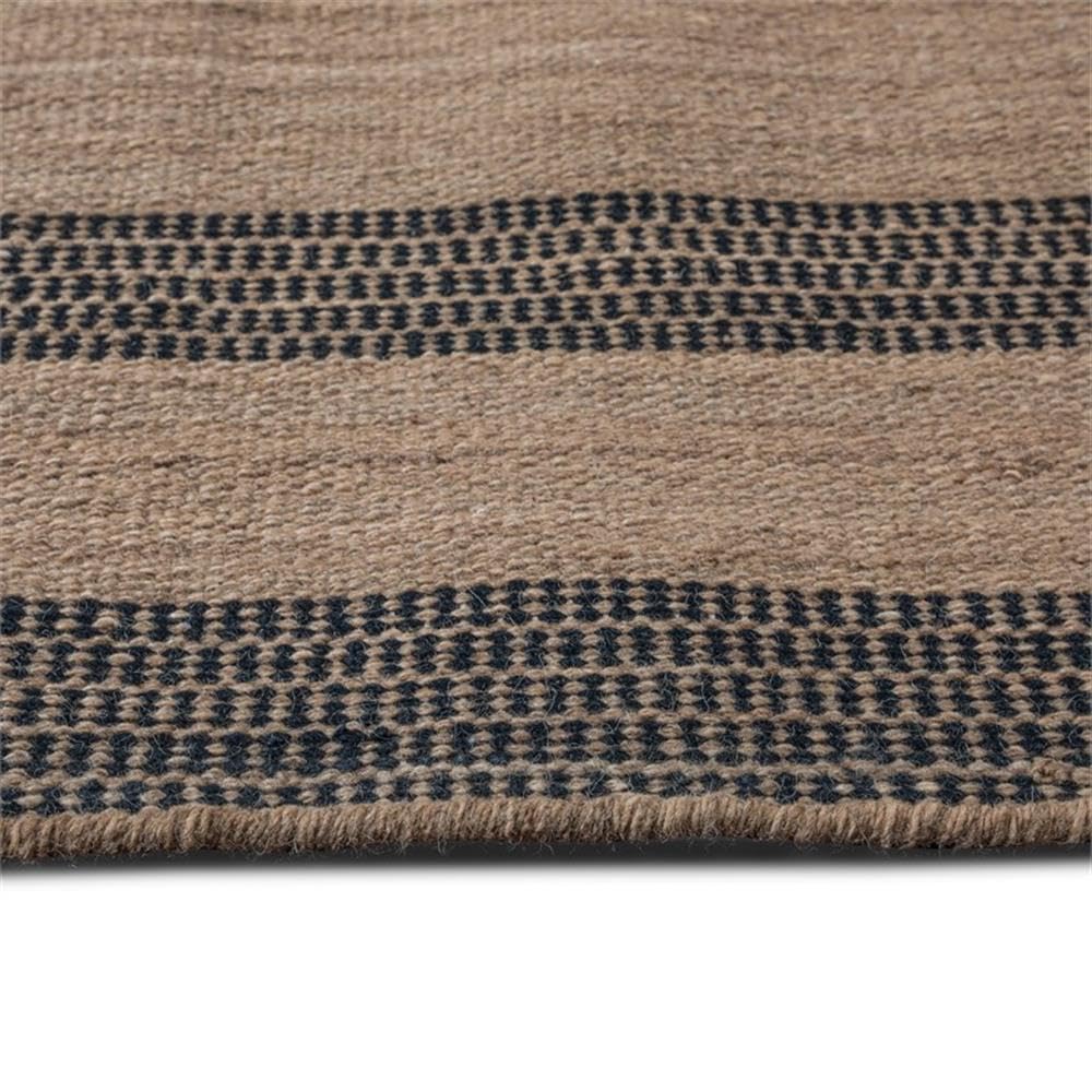 SIMPLIHOME Hart 8x10 Area Rug - Modern Taupe & Black Contemporary Design - Soft Living Room Rug, Cozy Bedroom Carpet, Elegant Dining Room Floor Mat - Perfect for Home Decor, Office Space & Apartment Styling