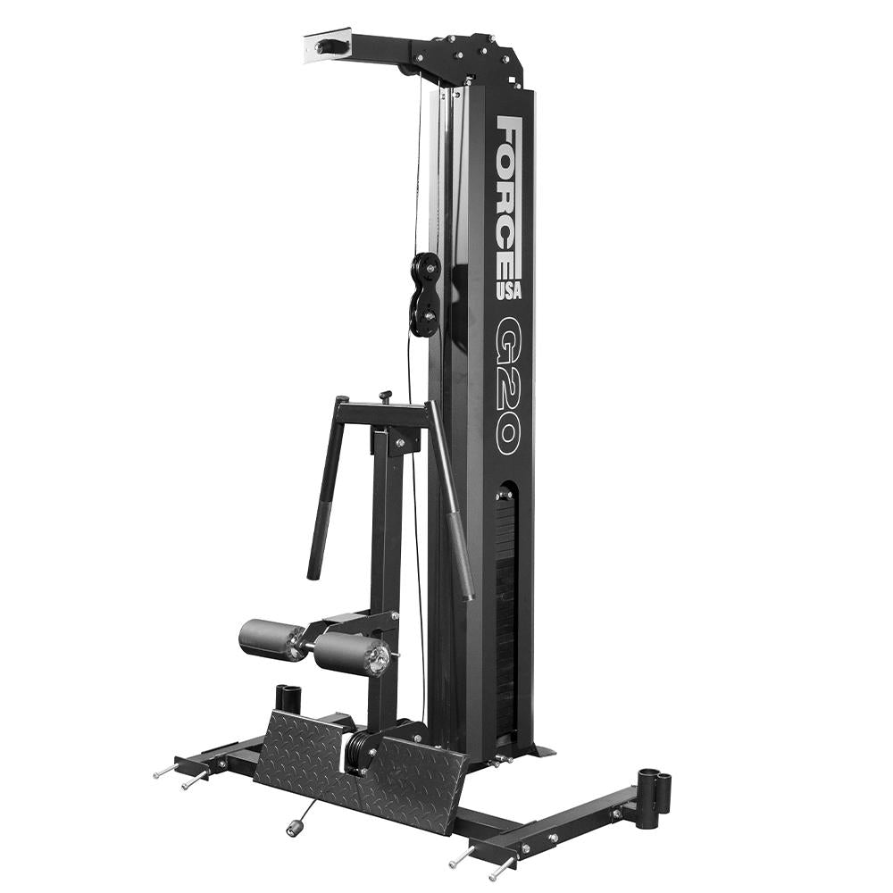 Force USA G20™ All-In-One Home Gym Trainer with Lat Pulldown & Row Station Upgrade - Perfect for Strength Training & Full-Body Workouts at Home