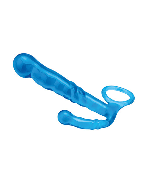 Blue Line Beginners Prostate Massager 4.5in - Premium Silicone Anal Stimulator for Men - Perfect for Stress Relief & Intimate Wellness - Use at Home for Relaxation & Pleasure