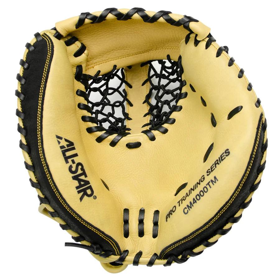 All Star The Keyhole™ Training Catcher's Mitt - Premium Baseball Glove for Youth & Adult Players - Perfect for Practice, Training & Game Day Performance