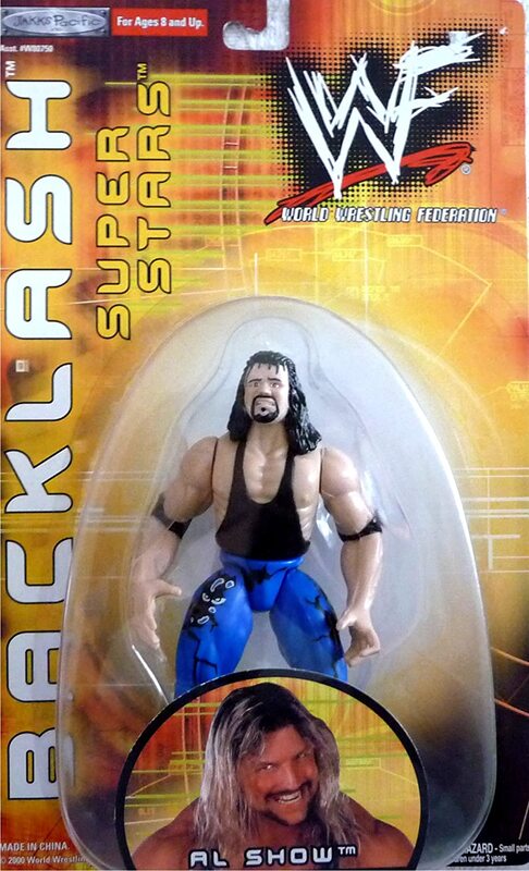 Jakks Pacific WWF Backlash Series 2 Al Snow Action Figure - 2000 Exclusive Collectible for Wrestling Fans | Perfect for Display, Gifts & Nostalgic Collections