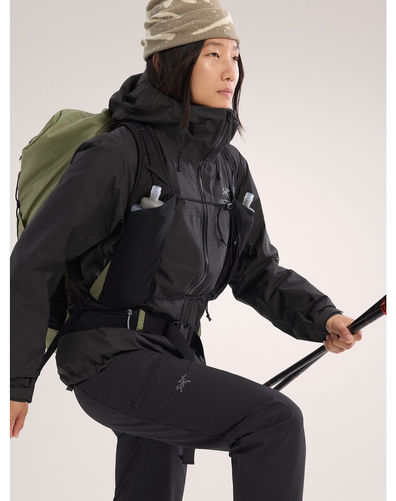 Women's Beta AR Jacket with StormHood - Waterproof & Breathable Outdoor Shell for Hiking, Skiing & Extreme Weather - X000006794