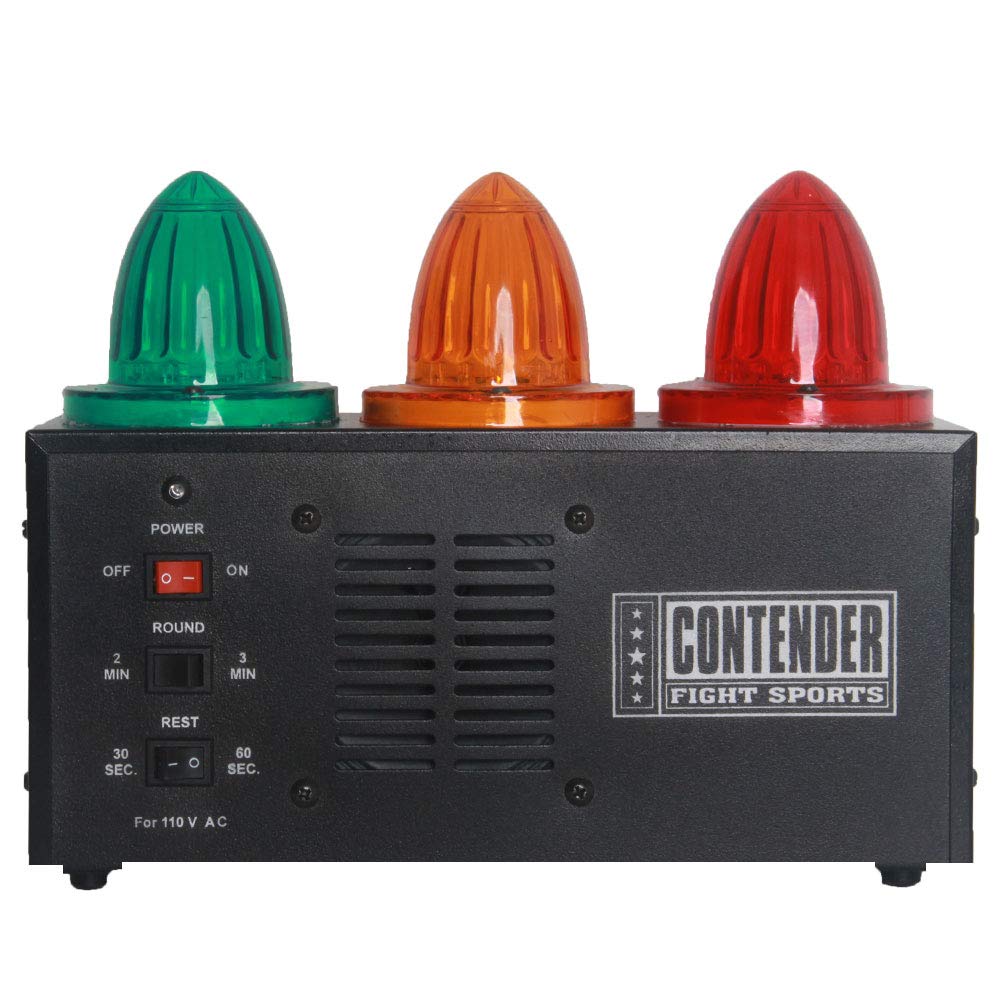 Contender Fight Sports Spar-Mate Gym Timer - Boxing MMA Training Timer with Loud Alarm & Round Countdown - Perfect for Boxing Gyms, MMA Training, Kickboxing & Home Workouts