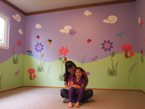 Ladybug Stencil for Painting - Reusable DIY Wall Art & Furniture Decor - Perfect for Kids' Rooms, Garden Projects, and Home Crafts