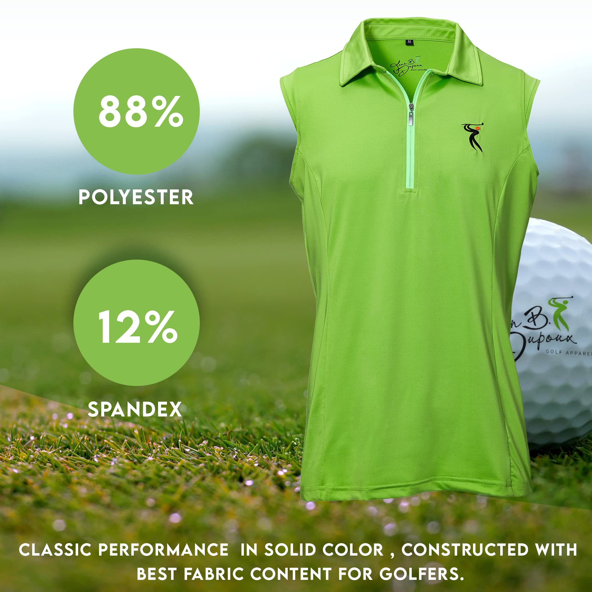 Premium French Cut Women's Golf T-Shirt - Short Sleeve Comfort Fit Performance Top with Free Golf Hat | Perfect for Golf Outings, Club Events & Casual Summer Wear
