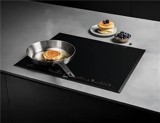 AEG 60cm Built-in Induction Cooktop with Touch Control - Fast, Energy Efficient Cooking for Home Kitchens & Restaurants