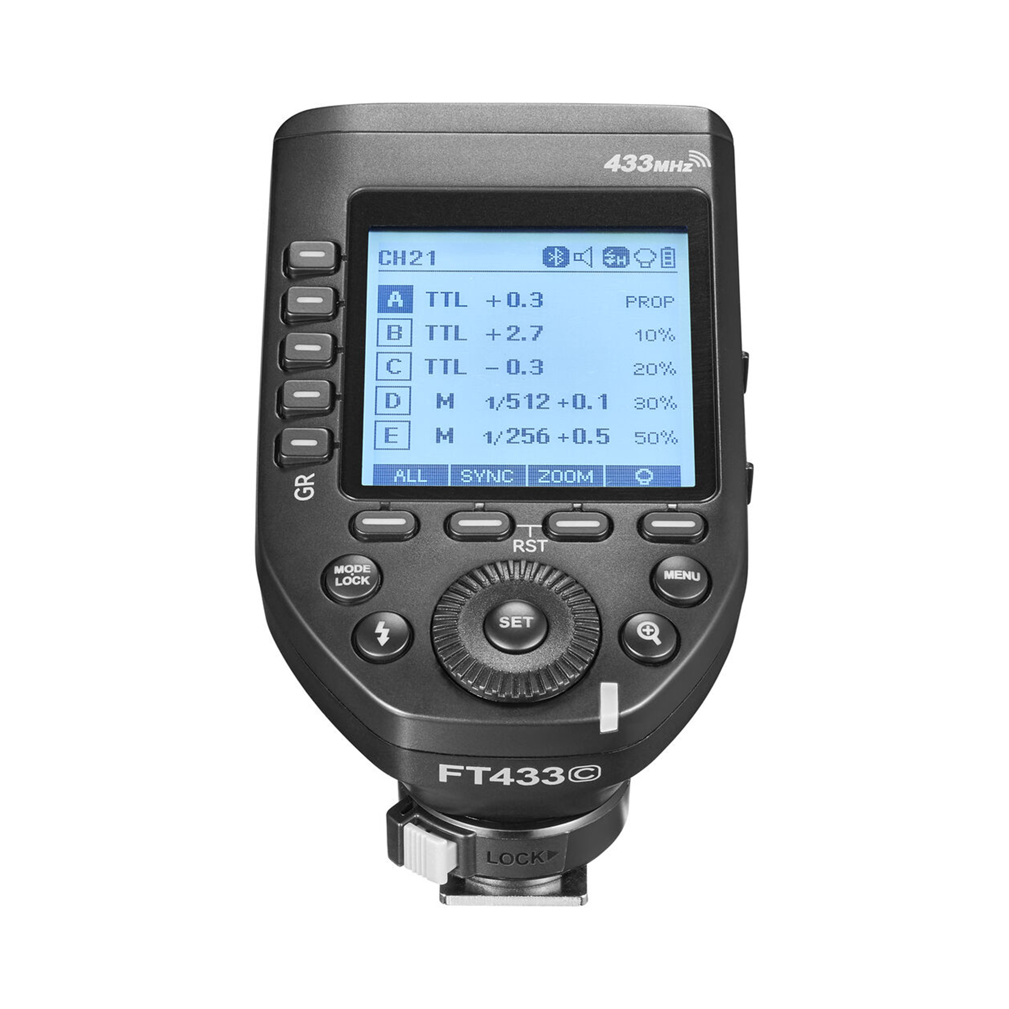 Godox FT433 TTL Wireless Flash Trigger for Canon Cameras - Professional Photography Lighting for Studio, Wedding & Outdoor Shooting