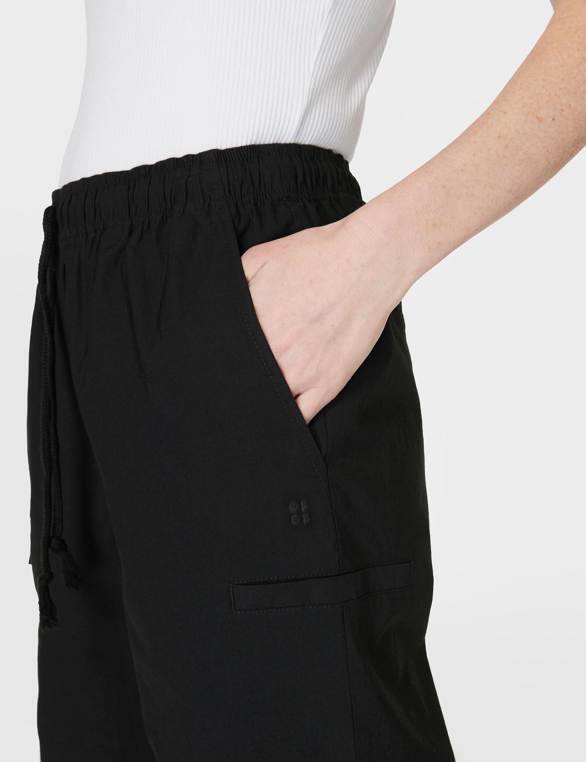 Quinn Cargo Pants for Men - Stylish Black Tactical Work Pants with Multiple Pockets | Perfect for Outdoor, Hiking, Work & Casual Wear