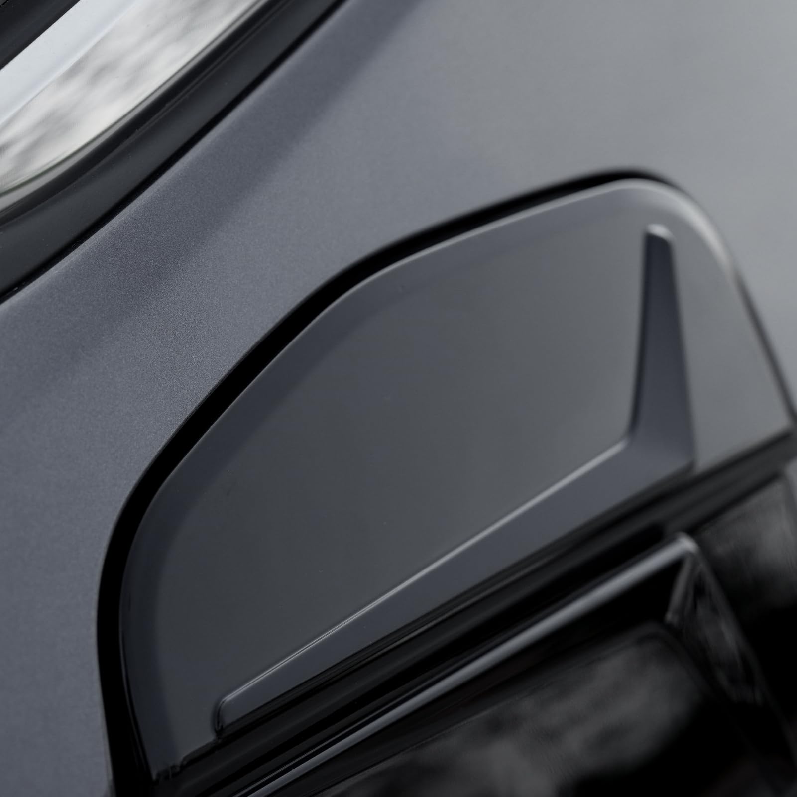 Gloss Black Gas Tank Door Cover & Fuel Filler Cap Sticker for 2023-2024 Honda Accord 11th Gen - Premium Car Accessories for Exterior Protection & Style Enhancement
