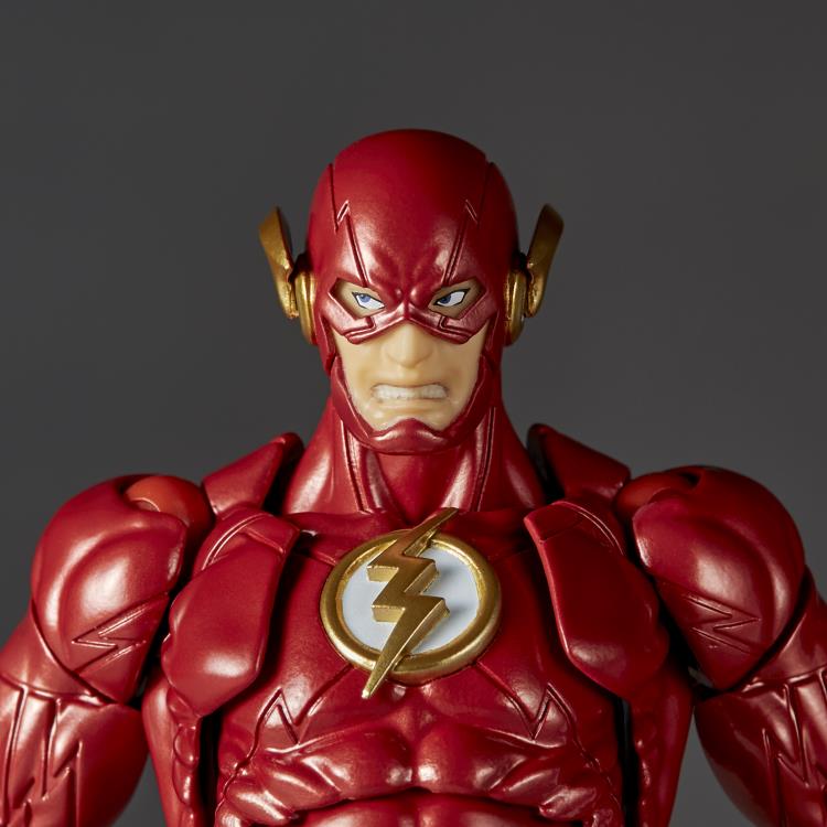 Amazing Yamaguchi Revoltech The Flash Action Figure NR010 - Highly Articulated Collectible for DC Fans & Display Scenes