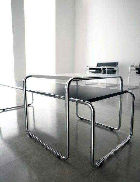 Marcel Breuer Laccio Large Coffee Table - Mid-Century Modern Dining Table for Living Room, Office & Lounge Areas