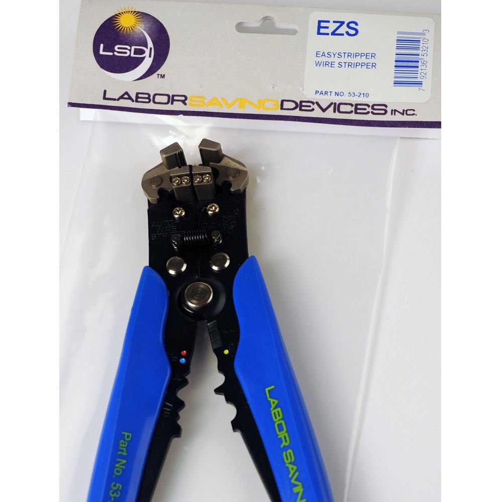 Professional LSD 53-210 Wire Stripper Tool - Precision Wire Cutter & Stripper for Electrical Work - Perfect for DIY, Home Repair & Electricians (Use for Automotive, Electronics & Home Wiring Projects)