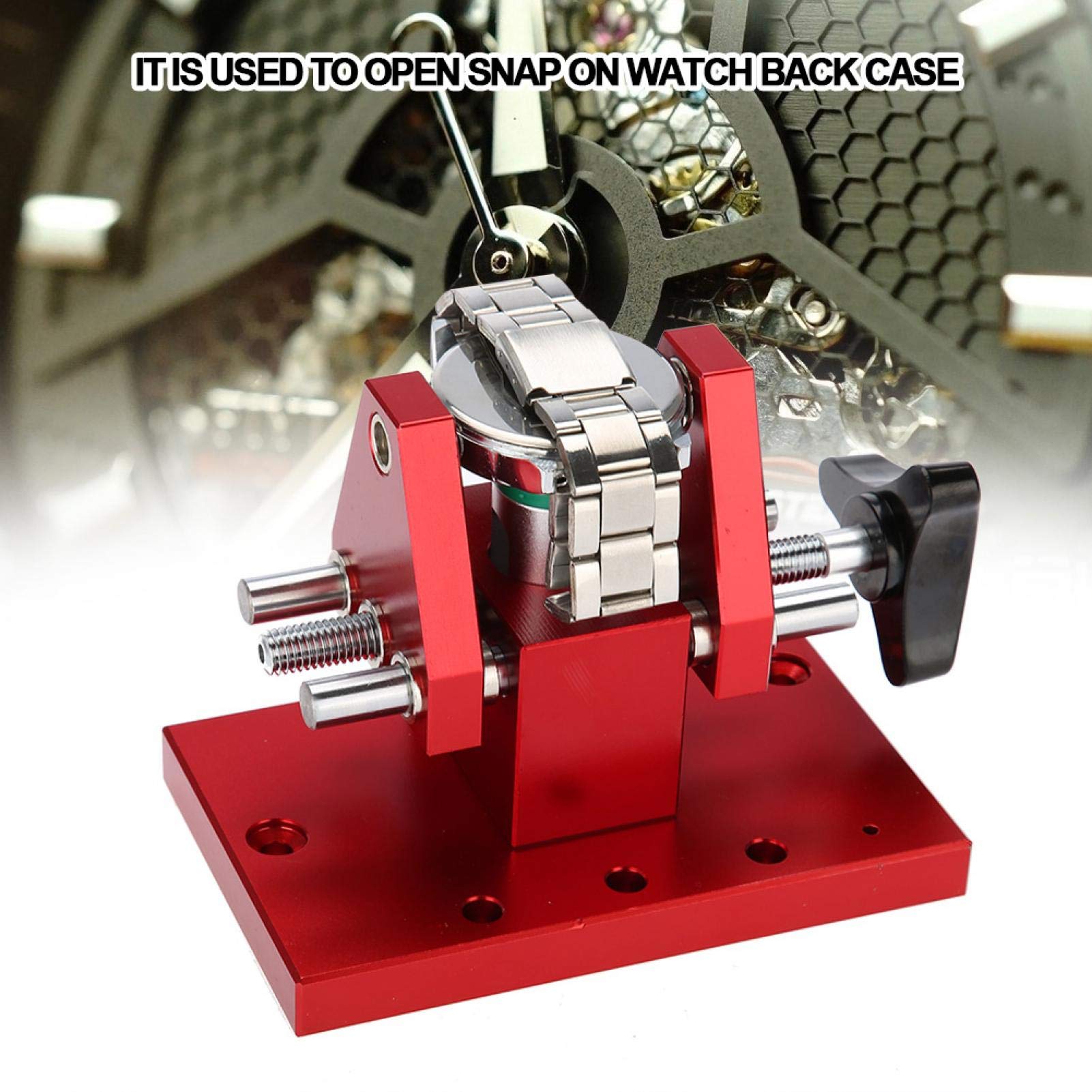 Professional Watch Case Opener Tool - Watch Back Opener & Bezel Remover for Snap-On Watch Back Covers | Perfect for Watch Repair, Maintenance & Battery Replacement at Home or Workshop