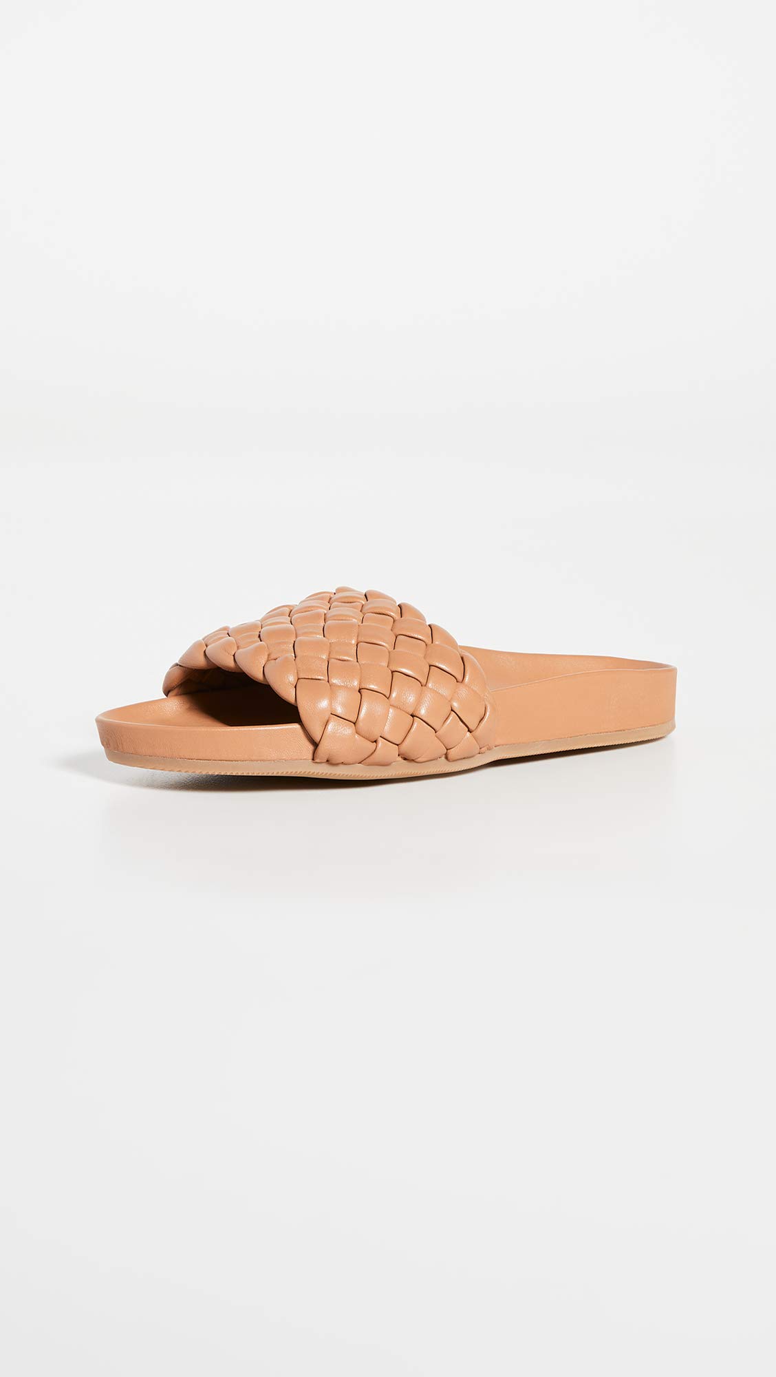Loeffler Randall Women's Sonnie Woven Sandals | Comfortable Leather Straps | Summer Casual & Beach Footwear | Perfect for Outdoor Weddings, Vacations, and Daily Wear