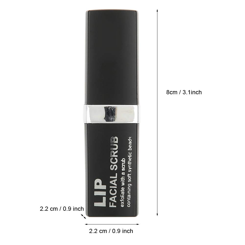 Exfoliating Lip Scrub Stick - Nourishing Lip Care for Dry, Chapped Lips - Removes Dead Skin & Cuticles - Hydrating Lip Treatment for Smooth, Soft Lips - Perfect for Daily Lip Care Routine & Pre-Lipstick Prep