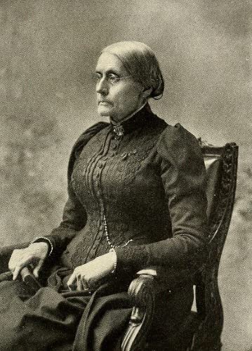 Susan B Anthony Glossy Poster - Women's Rights Activist Photo Print & Banner - Perfect for Classrooms, Offices & Inspirational Wall Decor