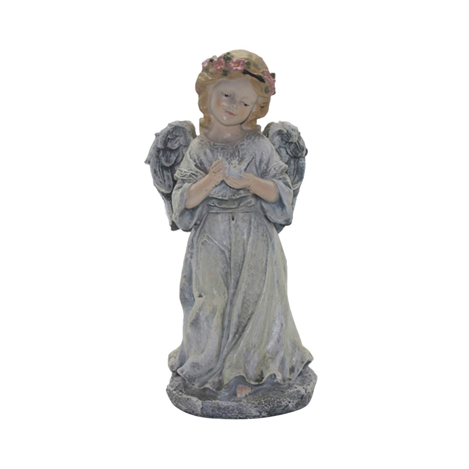 DFDGBD Large Christmas Ball Ornaments - Colorful Resin Angel Statues for Indoor/Outdoor Decor - Perfect for Garden, Patio, Yard & Home Decoration (Multicolor, One Size) | Ideal for Holiday Decorating, Christmas Tree Toppers & Festive Gift Giving