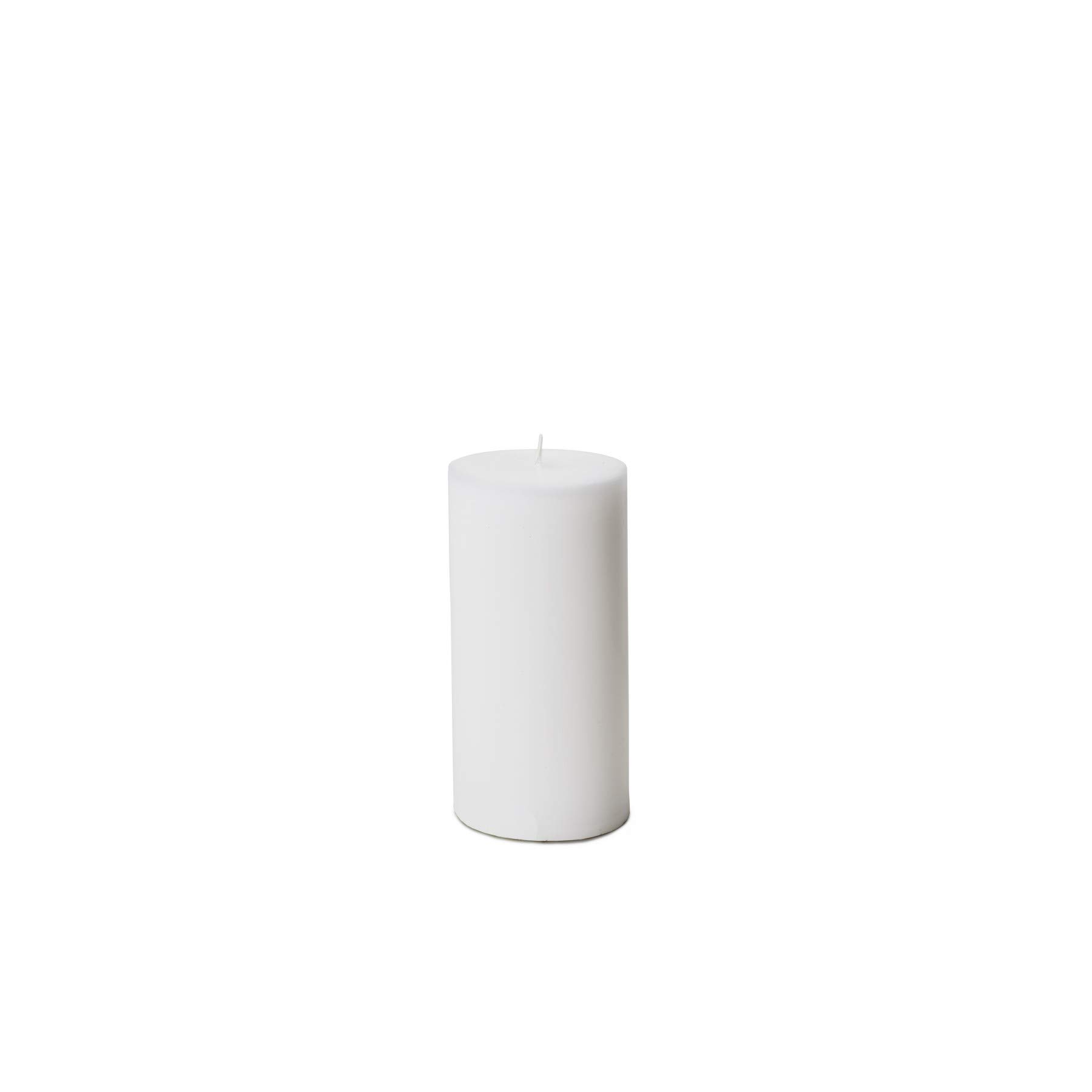 Set of 4 White Pillar Candles - 3