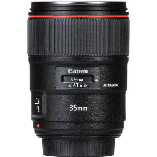 Canon EF 35mm F1.4L II USM Wide Angle Lens for Portrait & Landscape Photography - Perfect for Professional DSLR Cameras, Low Light Shooting & Travel Photography