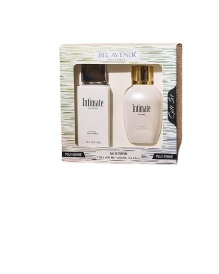 BEL AVENIR Long Lasting Eau De Parfum - Intimate Men & Women Perfume Gift Set | Romantic Date Night & Special Occasion Fragrance for Couples