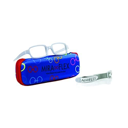 Miraflex New Baby 1 Kids Eyeglasses for Girls & Boys Ages 2-4 - Lightweight & Durable Frame 39/17/130 - Perfect for Toddlers' First Glasses, School & Playtime