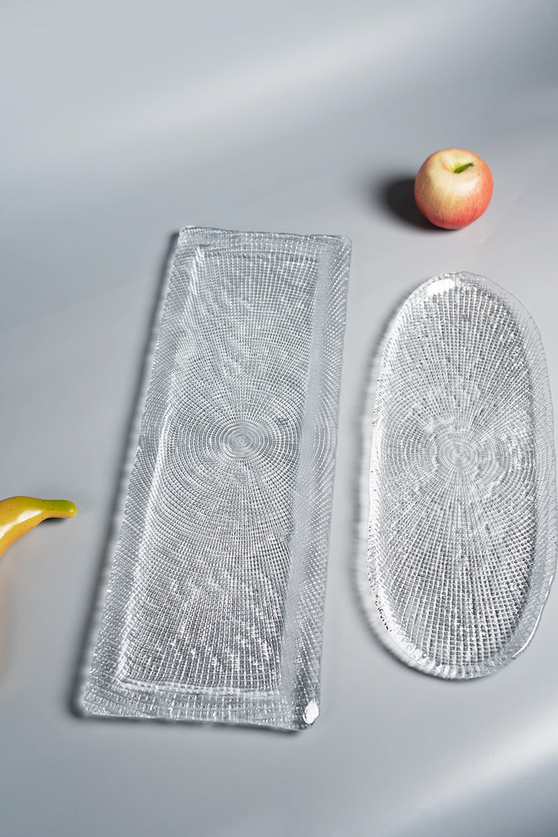 Elegant Diamond Oval Tray - Medium Size for Jewelry Display, Home Decor & Party Serving | Perfect for Dining, Bathroom Organizer & Gift Giving
