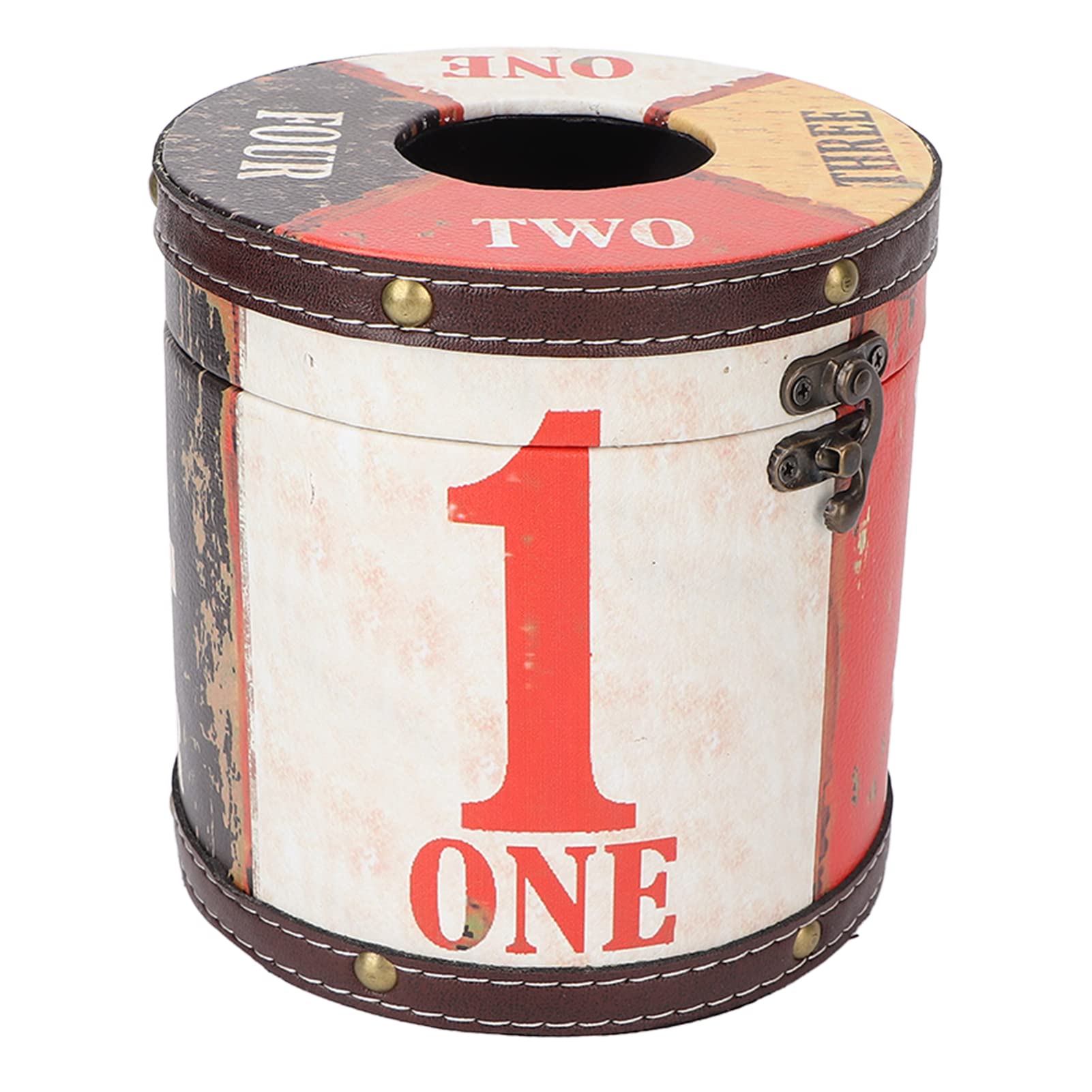 Vintage Wooden Napkin Storage Box - Elegant Tissue Holder for Dining Room, Bedroom & Massage Shop | Perfect for Home Decor, Spa Essentials & Tabletop Organization