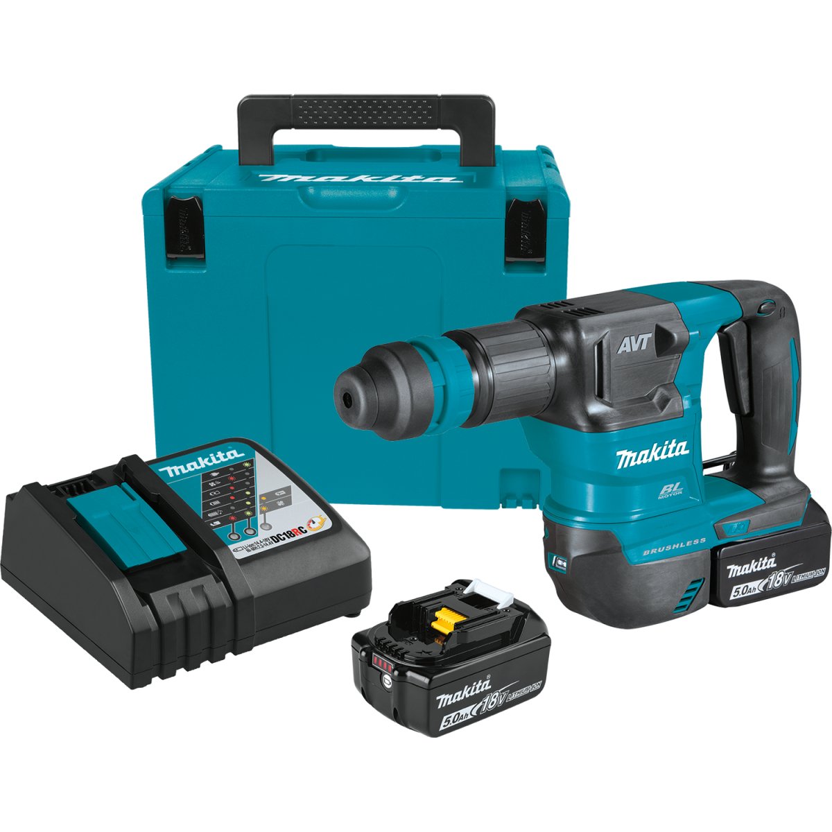 18V LXT Lithium-Ion Brushless Cordless AVT Power Scraper with SDS-PLUS Compatibility - Perfect for Construction, Demolition, and Tile Removal Projects