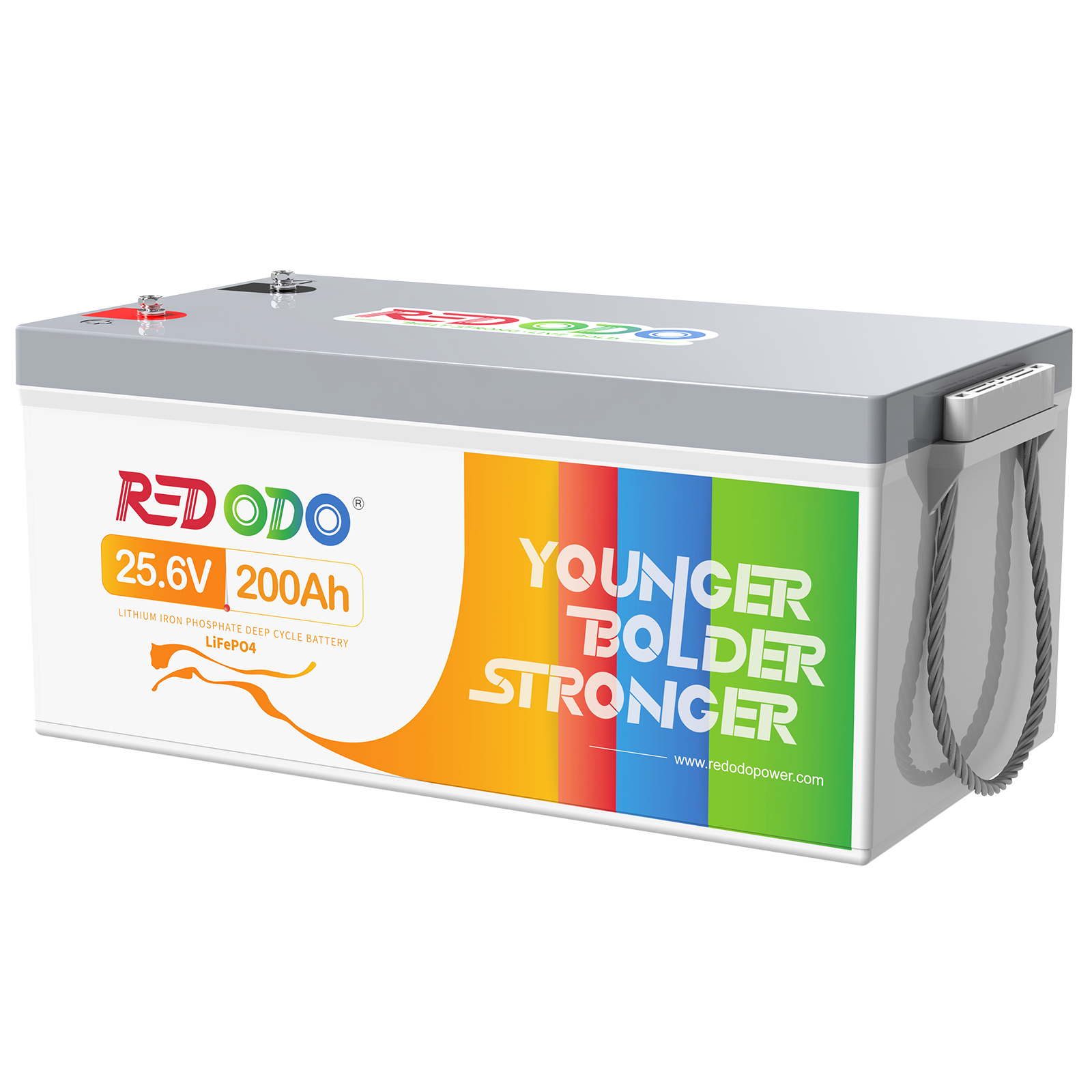 Like New Redodo 24V 200Ah LiFePO4 Deep Cycle Battery | 5.12kWh & 5.12kW Power | Perfect for Solar Energy Storage, RV, Marine & Off-Grid Applications