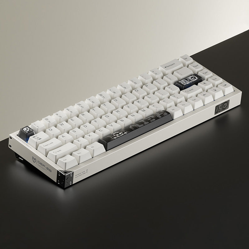 PIIFOX Defender 68 Key Wired Mechanical Gaming Keyboard with Magnetic Switches - Durable Aluminum Frame for PC, Mac, PS5 & Xbox Gaming Setup