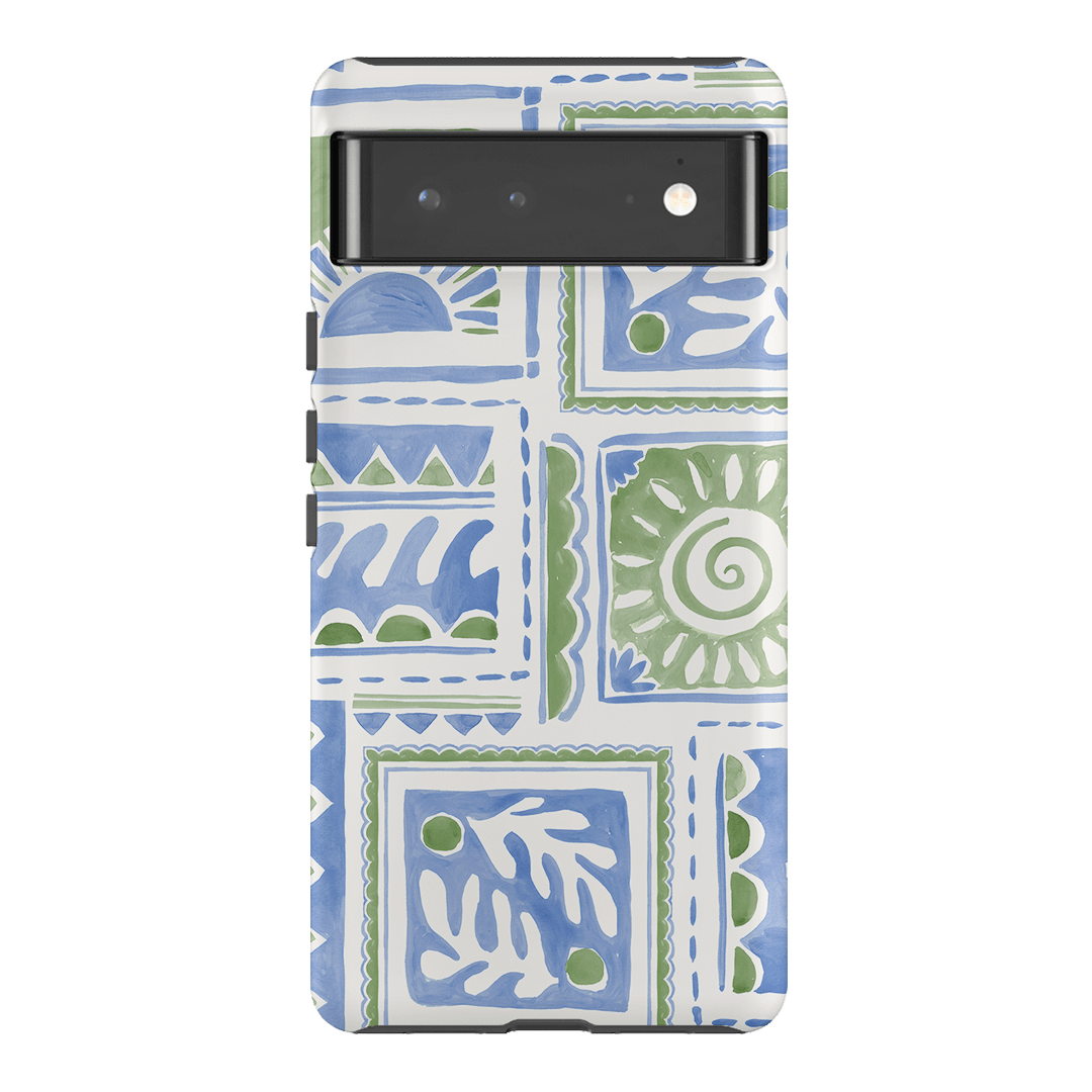 Premium Sage Green Sun Design Phone Case - Shockproof & Slim Protective Cover for iPhone & Samsung - Perfect for Outdoor Adventures & Daily Use