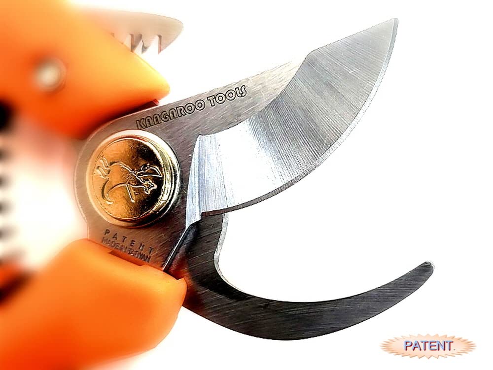 Premium Garden Pruning Shears - Heavy Duty Steel Hand Pruners & Secateurs for Trimming, Cutting, and Shaping Plants - Ideal for Gardening, Landscaping, and Outdoor Use