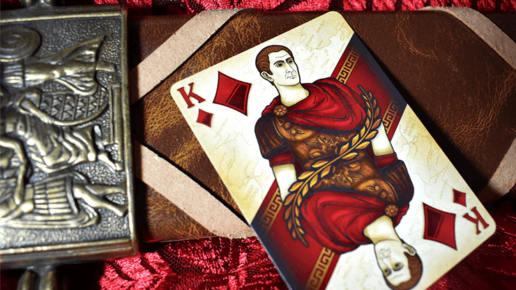 Premium Rome Playing Cards - Augustus Edition | Elegant Design for Poker, Magic Tricks & Collectors | Perfect for Game Nights, Gifts & Cardistry