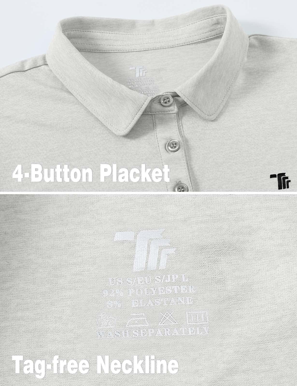 Rdruko Women's Golf Polo Shirts - Moisture Wicking Short Sleeve Collared T-Shirt for Tennis, Sports & Casual Wear | Breathable & Quick-Dry Active Top for Golfing, Workouts & Outdoor Activities