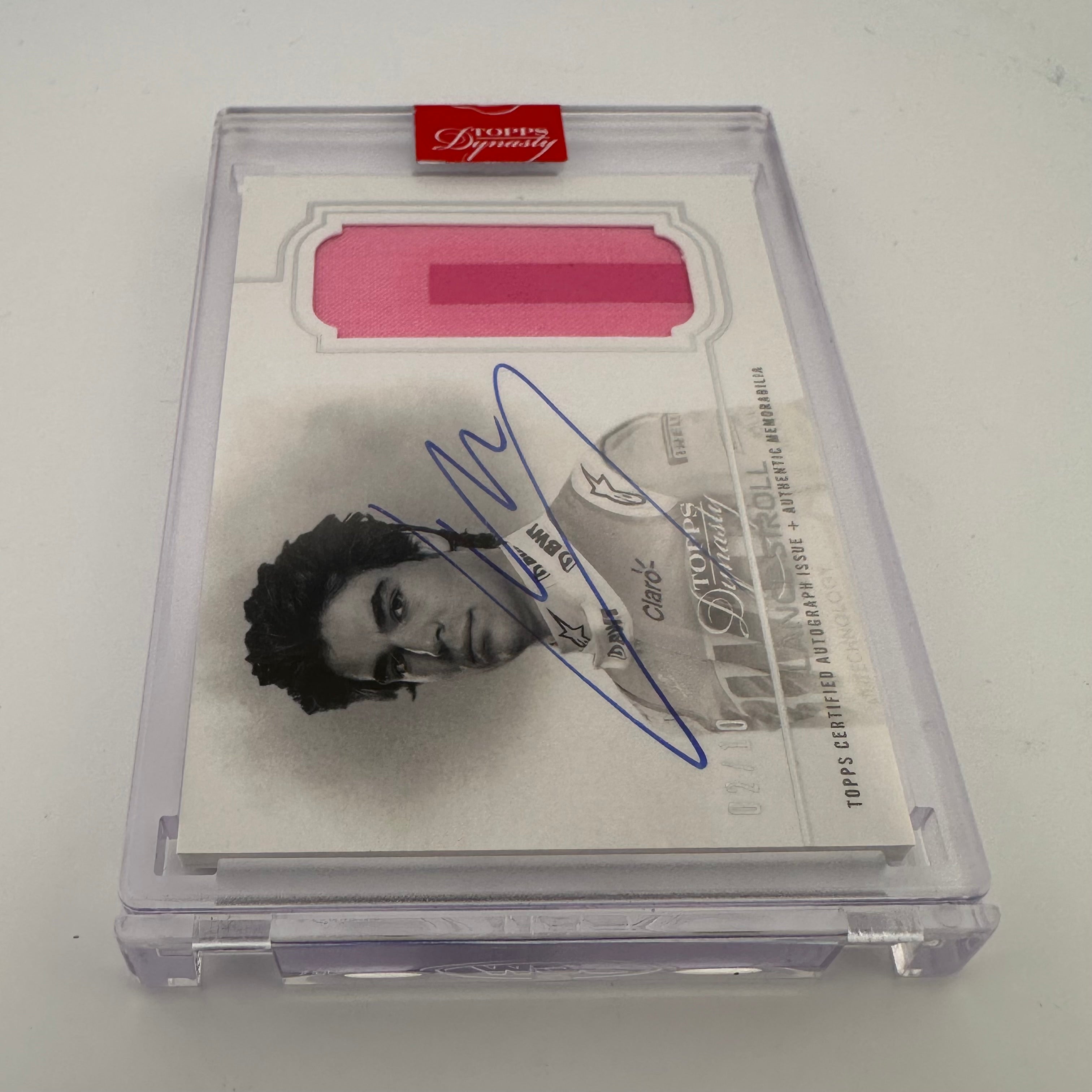 Lance Stroll 2020 Dynasty Autograph Patch - BWT Racing Point F1 Driver Collectible for Fans & Memorabilia Enthusiasts | Perfect for Display, Gifts, and Racing Memorabilia Collections