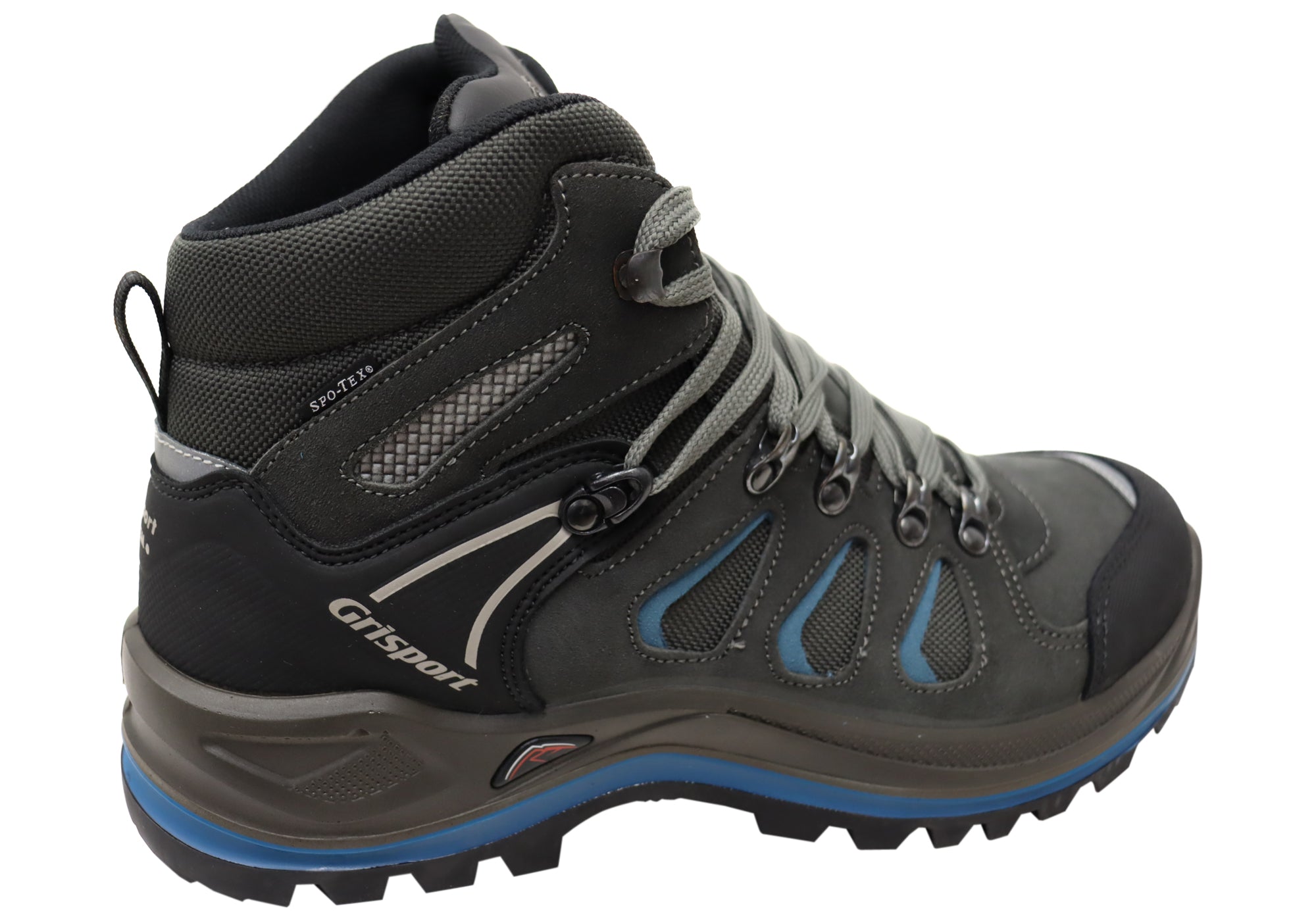 Grisport Men's Flinders Mid Waterproof Hiking Boots - Made in Italy - Durable & Comfortable for Outdoor Adventures, Trekking & Camping