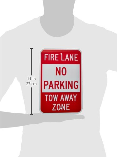 Brady 141795 Fire Lane Sign - 18