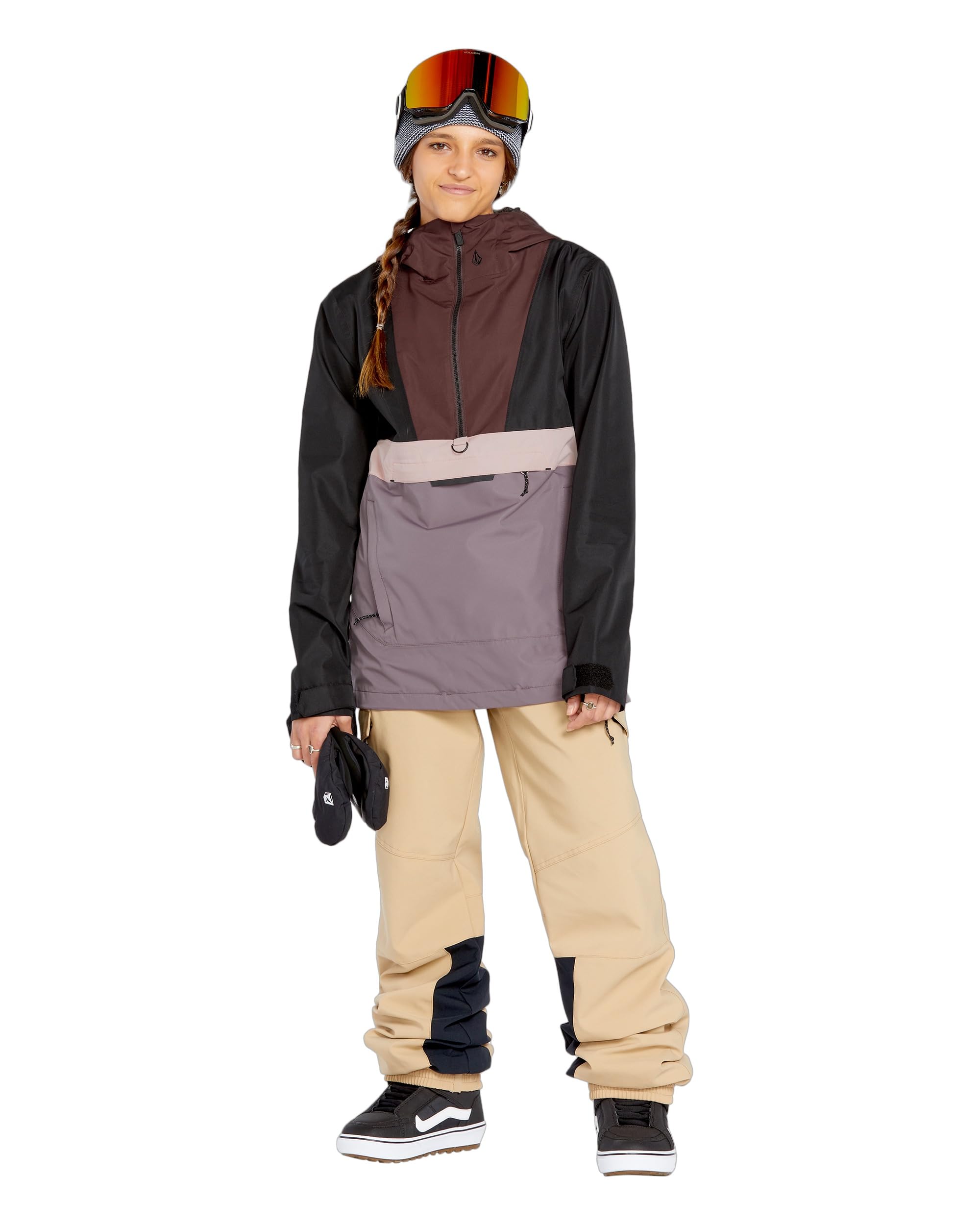 Volcom Women's Ashfield Anarok Waterproof Insulated Snowboard Ski Jacket - Warm Winter Coat for Skiing, Snowboarding & Outdoor Adventures