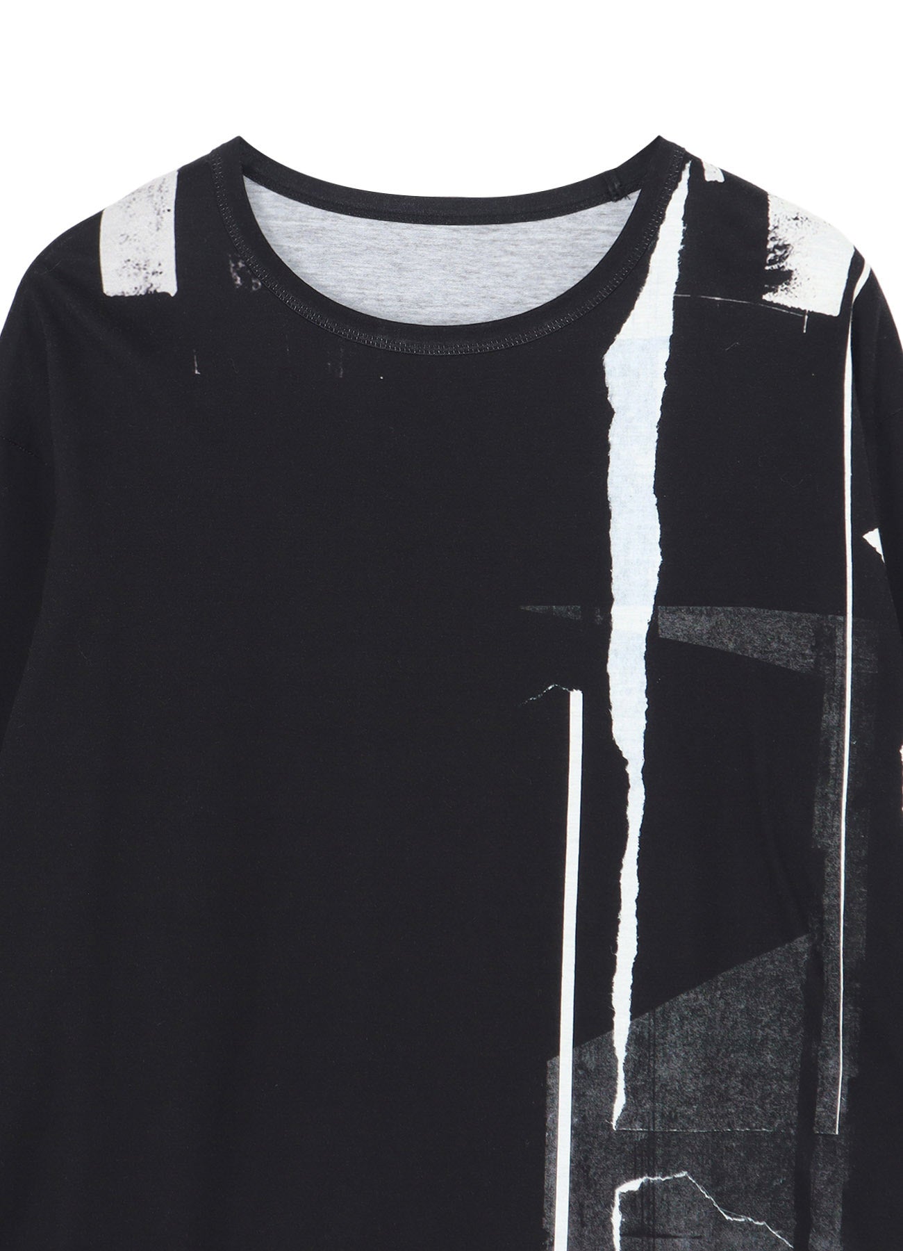 Stylish Cotton Jersey Torn Pattern Slash Piping T-Shirt for Men & Women | Trendy Distressed Tee for Casual Wear, Street Style & Everyday Outfits