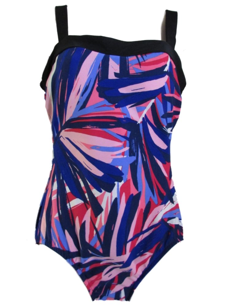 Miraclesuit Women's One Piece Swimsuit - Frond Do Multi Color - Slimming & Supportive Bathing Suit for Women - Perfect for Beach, Pool & Vacation
