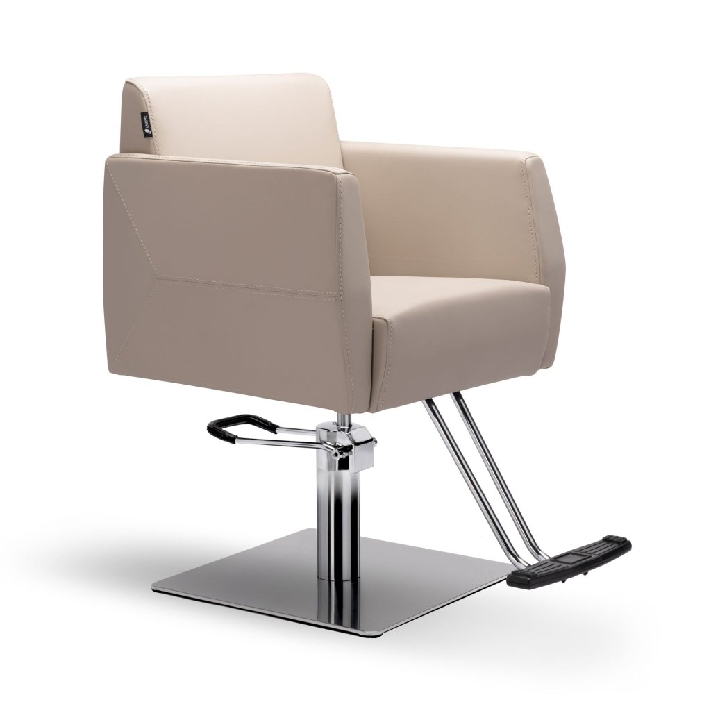 Lanvain® Lea Styling Chair 108 - Professional Salon Hairdressing Chair with Adjustable Height & 360° Swivel - Perfect for Hair Salons, Barbershops & Home Styling Stations