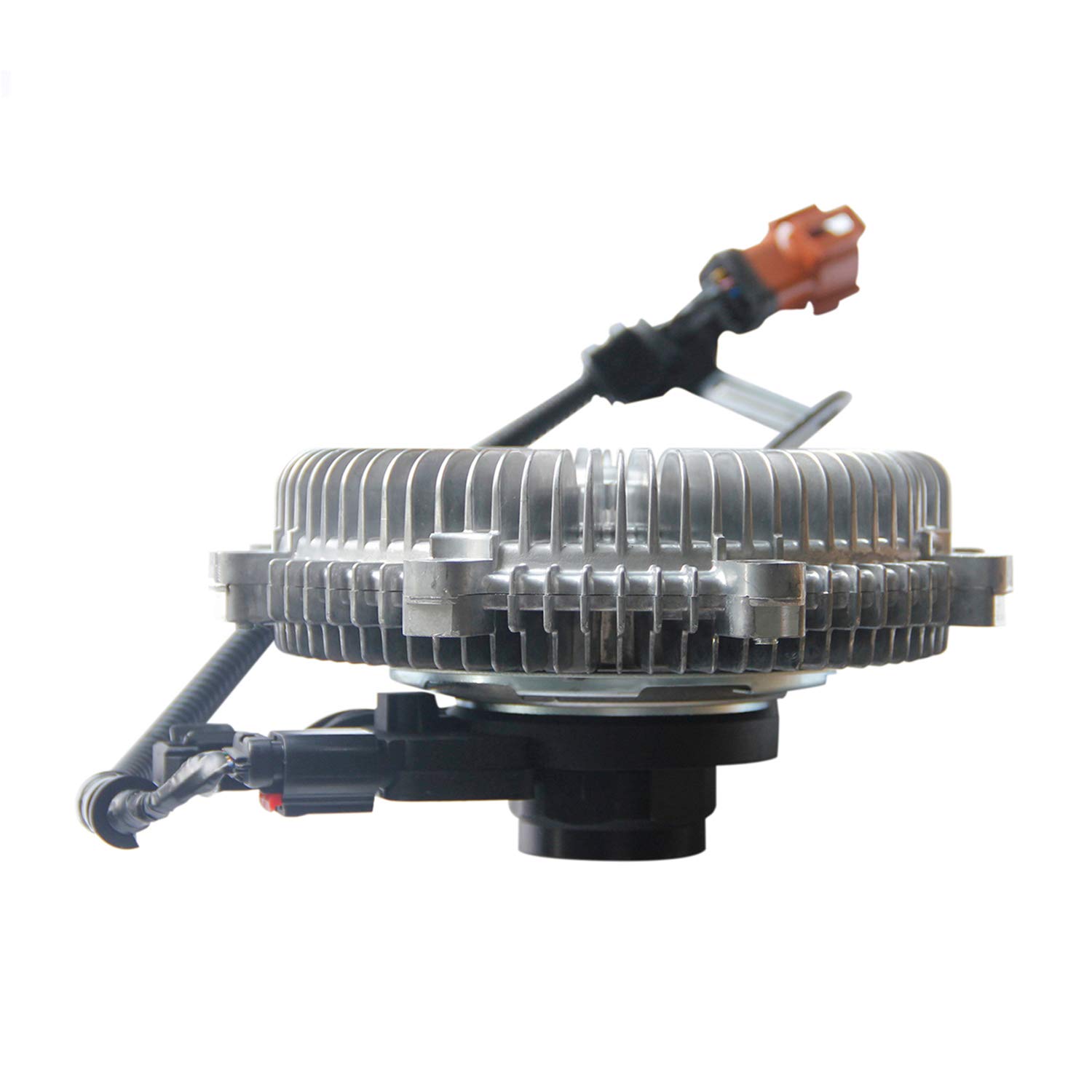 High Performance Cooling Fan Clutch Replacement for Ford F150 2007-2008 4.6L/5.4L V8, Expedition 2007-2008, F250 2007-2008 - OEM Quality Electronic Fan Clutch - Perfect for Engine Cooling & Overheating Prevention