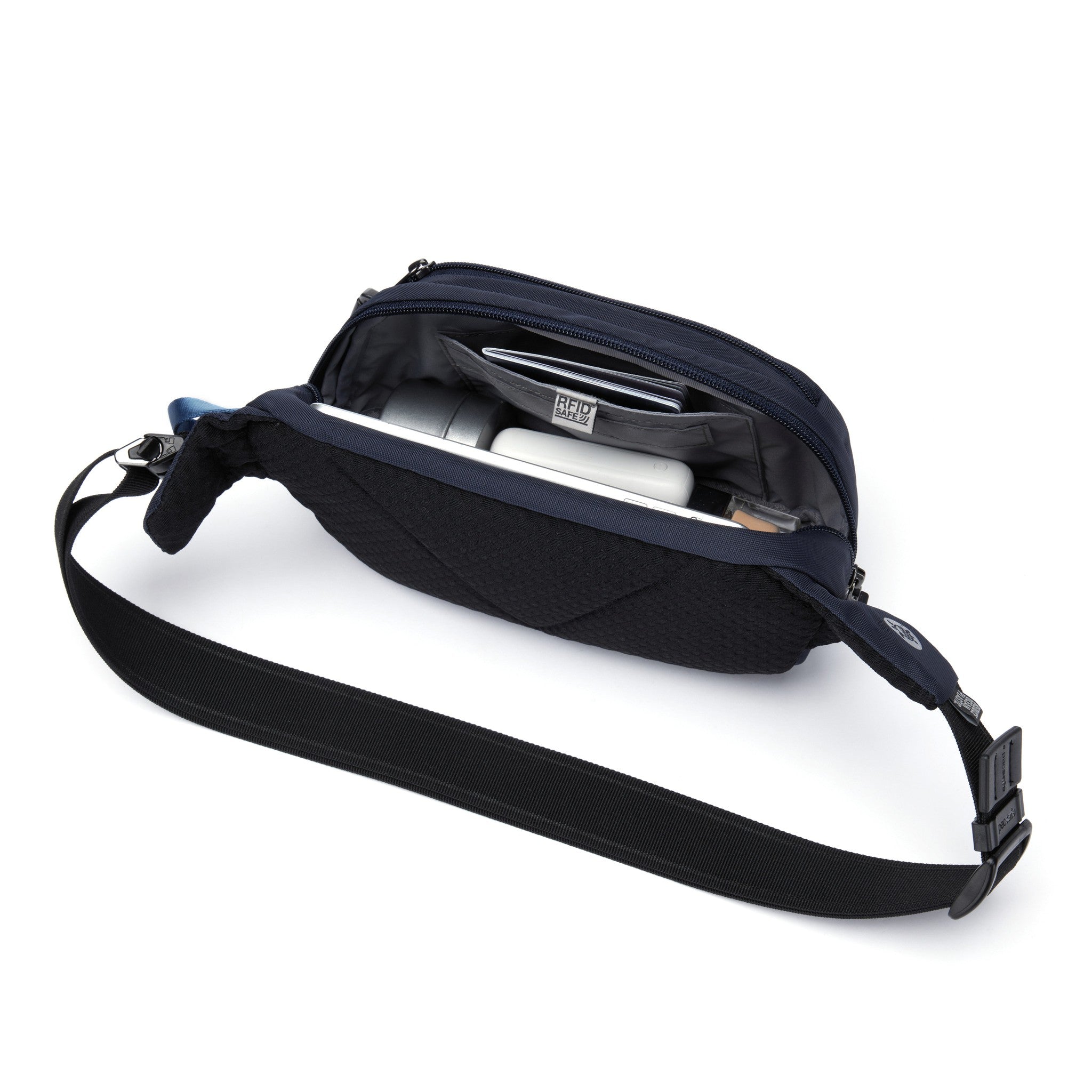 Pacsafe Vibe 100 Anti-Theft Waist Pack - Secure Travel & Everyday Use for Wallet, Phone & Essentials