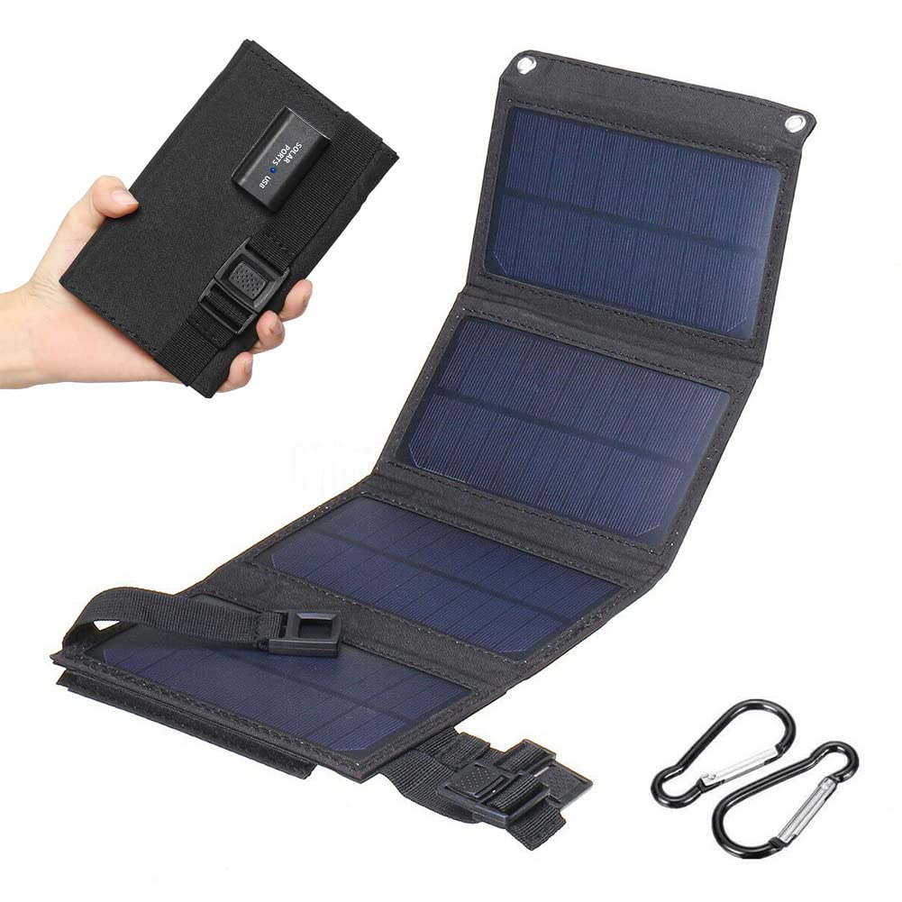 3.5W/6V Portable Solar Panel Charger with USB Port - Compact Solar Power Module for Phone Charging | Perfect for Camping, Hiking, Travel & Outdoor Adventures