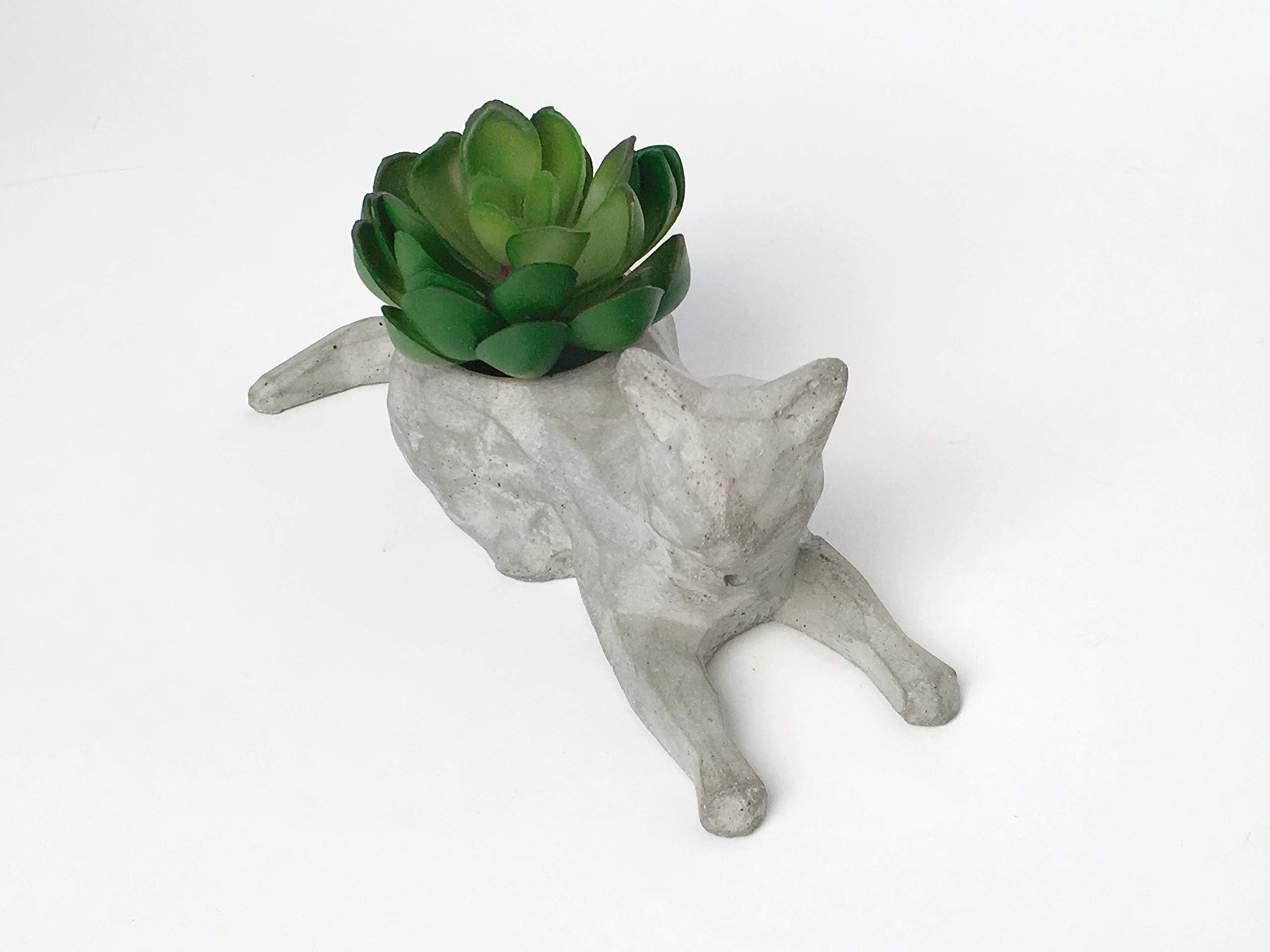DIY Cat Silicone Mold for Planters - Cute Home & Desk Decor Sculpture - Perfect for Succulents, Candles, and Resin Crafts