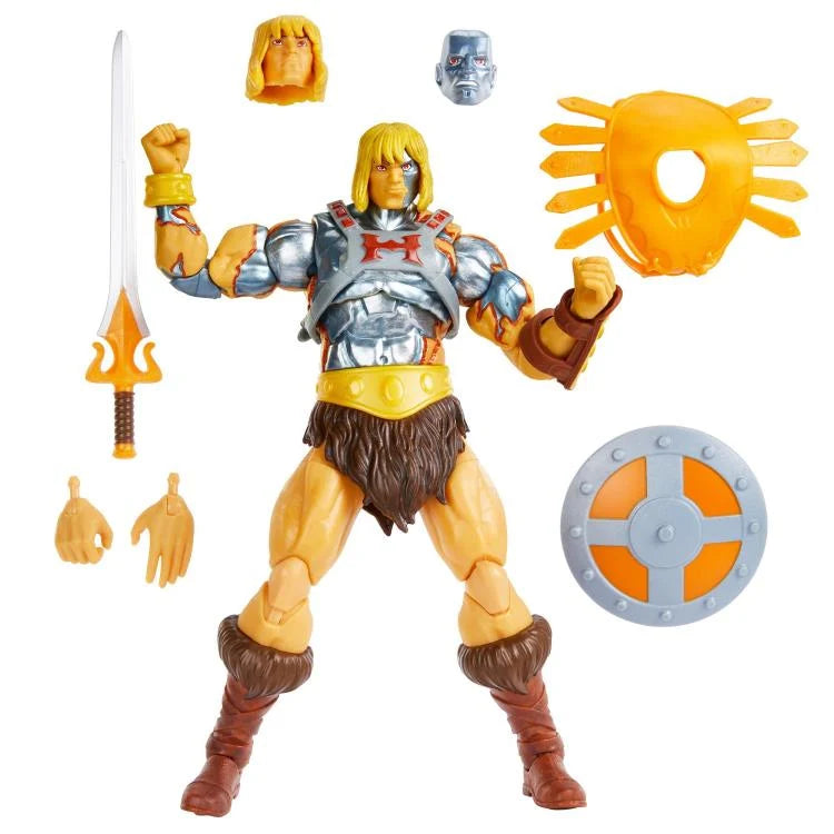 Masters of the Universe: Revelation Masterverse Deluxe Faker Action Figure - Collectible He-Man Toy for Fans & Display | Perfect for Gift-Giving & Nostalgic Play