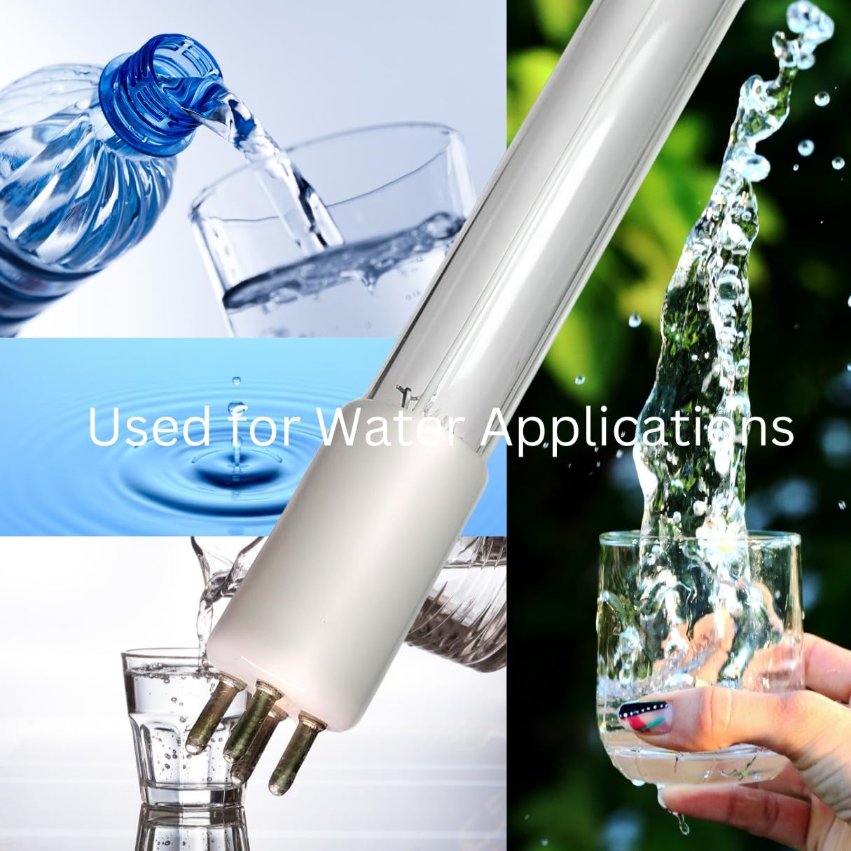 LSE Lighting Salco 1016 UV Bulb Replacement - Compatible with UV 36UV System for Water Purification, Nail Curing & Reptile Habitat Lighting
