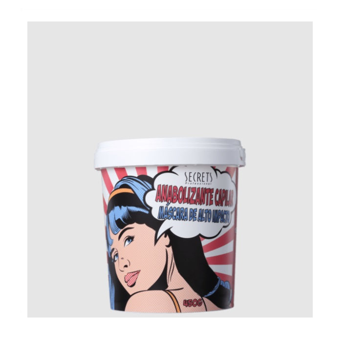 Anabolic High Impact Nourishing Hair Mask 300g - Deep Moisturizing Treatment for Damaged Hair | Salon-Quality Hair Repair for Dry, Frizzy & Color-Treated Hair | Perfect for Home & Professional Use