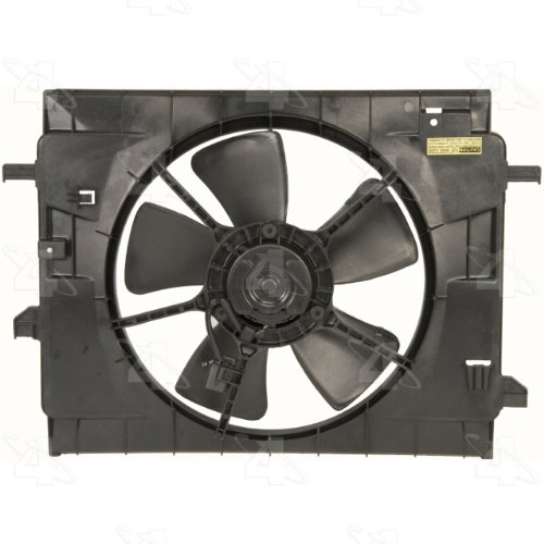 Four Seasons 76013 Radiator Fan Assembly - Replacement Cooling Fan for Cars, Trucks & SUVs - Perfect for Engine Overheating Prevention & Summer Driving Conditions